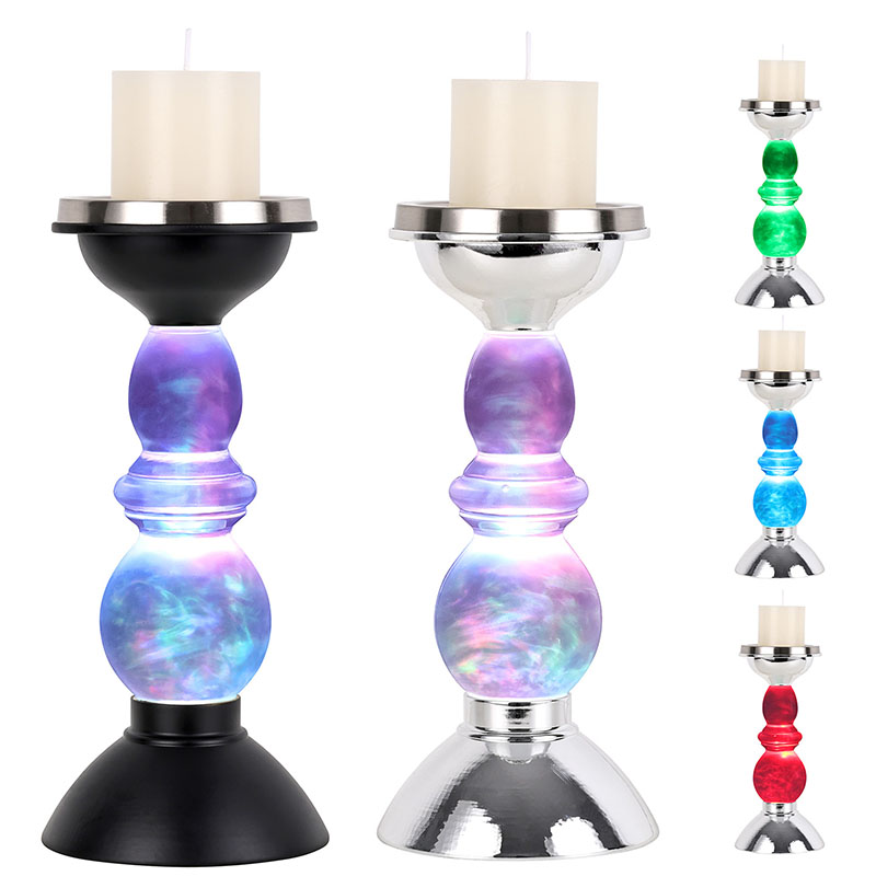 Şam kölgəsi ilə buludlu gecə işığı