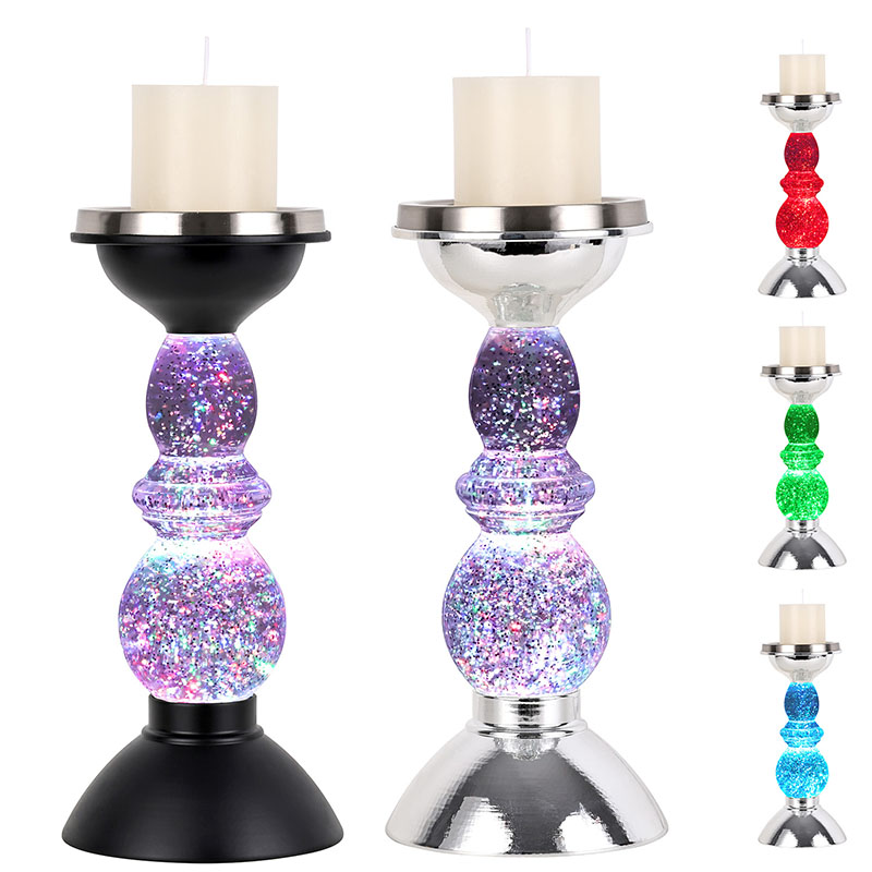 Avropa üslubunda dekorativ şam işığı